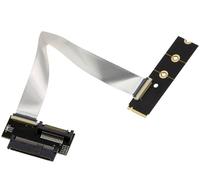KALEA-INFORMATIQUE Adattatore per il montaggio di un'unità SSD NVMe U.2 SFF-8639 su una porta M2 M Key con cavo a nastro schermato da 20 cm