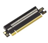 KALEA-INFORMATIQUE Adattatore Riser Dritto per Porta PCIe Gen 5.0 x16 Altezza 26 mm, Velocità 64 GB