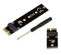 KALEA-INFORMATIQUE Adattatore Scheda Controller PCIe x1 Compatto per SSD M.2 Tipo M2 NGFF PCIe NVMe o AHCI - Supporto SM951 PM951 950 PRO 960 Evo