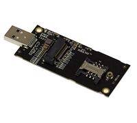 KALEA-INFORMATIQUE Adattatore USB 3.0 per scheda M.2 WWAN LTE (M2 B Key) con supporto SIM. Compatibile con ME906 EM7345 ME936 ME206 EM7305 EM7355 MU736