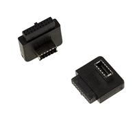 KALEA-INFORMATIQUE Adattatore USB Tipo E per connettore interno USB 3.0 USB3 a 19 pin femmina.