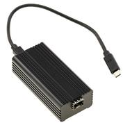 KALEA-INFORMATIQUE Cavo adattatore da USB4 Thunderbolt 3/4/5 a rete in fibra ottica 10G SFP+ con chipset Realtek RTL8157 - Convertitore Ethernet in fibra ottica silenzioso senza ventola
