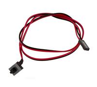 Kalea-INFORMATIQUE Cavo di riavvio del PC a Pulsante, Si collega alla Porta Reset Restart Power SW della Scheda Madre. Lunghezza 50 cm