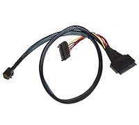 KALEA-INFORMATIQUE Cavo SAS MiniSAS da SFF-8643 a SFF-8639, lunghezza 100 cm Supporto NVMe