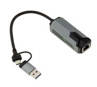 KALEA-INFORMATIQUE Cavo USB 3.1/3.2A/3.2C a RJ45 LAN 5G con RTL8157