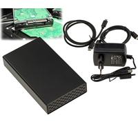KALEA-INFORMATIQUE Contenitore metallico per disco SAS Collegamento USB3.2 Gen 2x1 10G Alimentazione 12V 2A Supporto 18TB - USB Serial Attached SCSI SAS HDD Dock