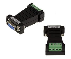 KALEA-INFORMATIQUE Convertitore passivo da RS-232 a RS-485. Presa RS232 DB9 e morsettiera RS485