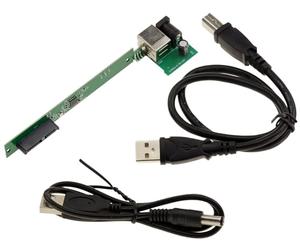 KALEA-INFORMATIQUE Convertitore USB per unità CD DVD SATA Slim per adattare un'unità ottica di un computer portatile a una porta USB