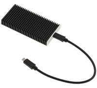 KALEA-INFORMATIQUE Custodia in alluminio USB4 e Thunderbolt 4 40G per SSD M2 NVMe. Velocità effettiva misurata su Mac o PC 3,7G/s