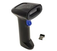 KALEA-INFORMATIQUE Doccetta senza fili ricaricabile per codici a barre 1D UPC, EAN, GS1 e 2D QR Code, DataMatrix, Aztec ecc. Portata 40 m