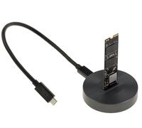 KALEA-INFORMATIQUE Dock in alluminio legame USB4 o Thunderbolt 40G per SSD M2 NGFF NVMe con cavo ad alta velocità