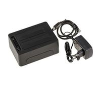 KALEA-INFORMATIQUE Docking Station per 2 dischi SATA 2,5 o 3,5 con collegamento USB3 5G e funzione CLONING. Alimentatore esterno da 3A incluso.