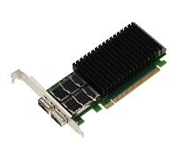 Scheda di Rete Pcie per Server O PC Dual 100G QSFP28 2 Ports. Chipset Mellanox
