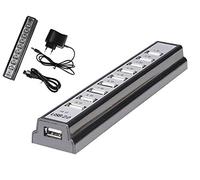 KALEA-INFORMATIQUE HUB multipresa USB 2.0 a 10 porte con alimentazione esterna.