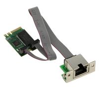 KALEA-INFORMATIQUE M2 E A Key Scheda controller di rete Ethernet LAN Gigabit a una porta RJ45 con chipset REALTEK 8111F