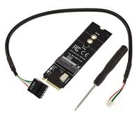 KALEA-INFORMATIQUE M2 E Key o E+A Key Card to M.2 M Key Port Adapter per schede WiFi e Bluetooth, Compatibile con Intel 7260.