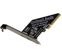 KALEA-INFORMATIQUE Oculink SFF-8612 SFF-8611 Scheda controller PCIe Gen 4.0 x8 a 2 porte per scheda madre con modalità a forcella