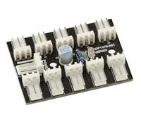 KALEA-INFORMATIQUE Replicatore splitter per ventole a 10 vie con spina di alimentazione MOLEX
