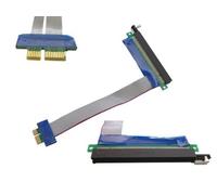 KALEA-INFORMATIQUE Riser di estensione per porta PCI Express x1 a porta PCIe x16, lunghezza 190 mm.