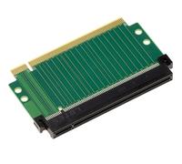 KALEA-INFORMATIQUE Riser dritto 50 mm PCI Express Gen 4.0 uno slot di espansione PCIe x16 maschio a uno femmina, con larghezza di banda di 256 GT/s
