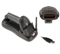 KALEA-INFORMATIQUE Scanner laser wireless per codici a barre, programmabile a 32 bit, portata di 300 metri. Batteria ricaricabile, connessione alla porta USB