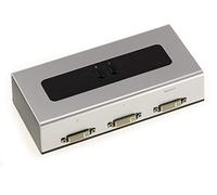 KALEA-INFORMATIQUE Scatola di distribuzione video DVI di tipo switch per il passaggio di 1 ingresso a 2 uscite o di 2 ingressi a 1 uscita.