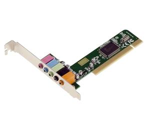KALEA-INFORMATIQUE Scheda audio 4.1 su porta PCI - 4 canali - Microaltoparlanti anteriori e posteriori con chipset CMI8738