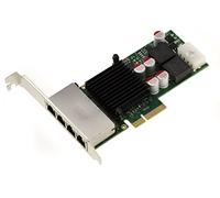 KALEA-INFORMATIQUE Scheda controller di rete LAN RJ45 Gigabit Ethernet a 4 porte su porta PCIe x4. Power Over Ethernet Poe con chipset Intel I350AM4