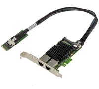 KALEA-INFORMATIQUE Scheda controller di rete M.2 RJ45 a 2 porte 10G LAN 10 Gigabit Ethernet per porta M2 di tipo PCIe, chiave M o B+M con chipset Intel X550