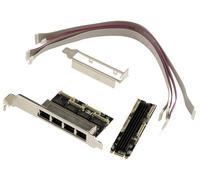 KALEA INFORMATIQUE Scheda controller di rete M2 con 4 porte LAN Gigabit Ethernet