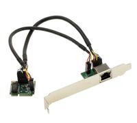 KALEA-INFORMATIQUE Scheda controller di rete mini PCI Express con 1 porta LAN GIGABIT ethernet e chipset Realtek RTL8111