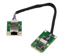 KALEA-INFORMATIQUE Scheda controller di rete Mini PCI Express MiniPCIE 1 porta RJ45 LAN 2,5 GIGABIT ETHERNET in rame con chipset Intel I226 SRKTV