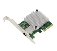 KALEA-INFORMATIQUE Scheda controller di rete PCIe 4.0 10 Gigabit ethernet 1 porta RJ45 10G con chipset AQUANTIA AQC113C-B1. Profilo basso e alto
