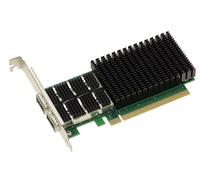 KALEA-INFORMATIQUE Scheda controller di rete PCIe Gen 4.0 PC Dual 100G QSFP56 2 porte. Chipset Mellanox ConnectX 6. Supporto 100GbE 50GbE 40GbE 25GbE 10GbE