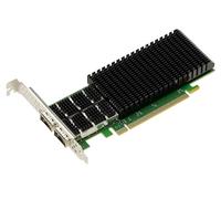 KALEA-INFORMATIQUE Scheda controller di rete PCIe Gen 4.0 PC Dual 200G QSFP56 2 porte. Chipset Mellanox ConnectX 6. Supporto 200GbE 100GbE 50GbE 40GbE 25GbE 10GbE
