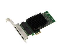 KALEA INFORMATIQUE Scheda controller di rete PCIe x1 4 porte RJ45 Quad LAN