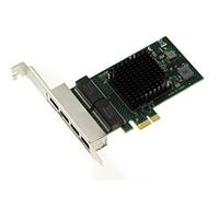 KALEA-INFORMATIQUE Scheda controller di rete PCIe x1 4 porte RJ45 Quad LAN GIGABIT ethernet 10 100 1000Mb 1G - BroadCom BCM5719 - Profilo basso e alto