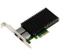 KALEA-INFORMATIQUE Scheda controller di rete PCIe x4 con 2 porte 10 Gigabit Ethernet RJ45 con chipset X550 10G