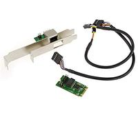 KALEA-INFORMATIQUE Scheda Controller M2 (M.2 NGFF PCIe M Key o B+M Key) 1 Porta LAN ethernet GIGABIT, con staffe High e Low Profile