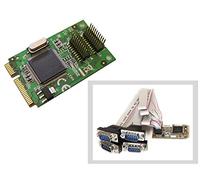 KALEA-INFORMATIQUE Scheda controller mini PCI Express 4 PORTI COM RS232 seriale con chipset MOSCHIP MCS9904