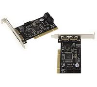 KALEA-INFORMATIQUE Scheda controller PCI 4 + 2 porte SATA eSATA con chipset SIL3114. Unità indipendenti o in cluster Raid 0 1 0+1