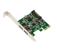 KALEA-INFORMATIQUE Scheda controller PCI express a 2 porte USB 3.0 con chipset Nec uPD720202. Per porte PCIe x1 o superiori, USB3 5G