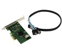KALEA-INFORMATIQUE Scheda controller PCI Express PCIe 2.0 4x 4 porte per dischi rigidi SATA 3 6G con chipset MARVELL 88SE9230 - RAID 0 1 10 JBOD Profilo alto e basso