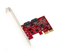 KALEA-INFORMATIQUE Scheda controller PCI Express PCIe a 2 porte per dischi rigidi SATA 6G - HARDWARE RAID 0/1 con chipset ASM1062R