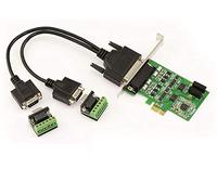 KALEA-INFORMATIQUE Scheda controller PCI Express PCIe a 2 porte RS422 RS485 con chipset EXAR XR17V352. Windows XP/Vista/Seven/8/10/11, Windows Server 2003/2008/2012, Linux