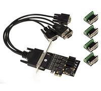 KALEA-INFORMATIQUE Scheda controller PCIe a 4 porte RS422 RS485 con chipset EXAR XR17V354