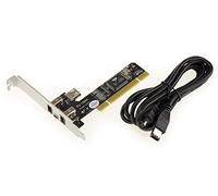 Scheda PCI Firewire 400 Ieee1394a - Chipset Via VT6306 - Con Ilink Macchina 1.5m