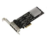 KALEA-INFORMATIQUE Scheda controller PCIe di rete Quad LAN Ethernet 10 100 1000 2500 1G 2.5G 4 porte RJ45 Chipset Realtek RTL8125 - Sveglia a distanza WOL
