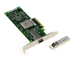 KALEA-INFORMATIQUE Scheda controller PCIe QLOGIC QLE2560 8G Fibra SFP+ LAN con modulo 850nm SFP+ LC MMF in dotazione