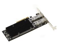 KALEA-INFORMATIQUE Scheda controller PCIe Rete LAN Ethernet a 2 porte 10G SFP+ e 25G SFP28 Fibra con chipset E810